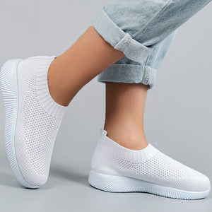 Women's Walking Shoes | Simple Slip on | Mesh | MoSocks