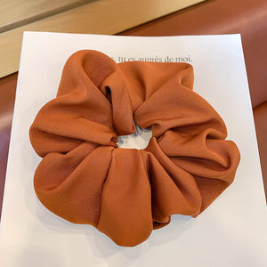 Silk Oversized Colorful Scrunchies