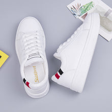 Load image into Gallery viewer, Walking Comfort White Sneakers
