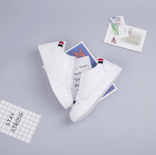 Load image into Gallery viewer, Walking Comfort White Sneakers
