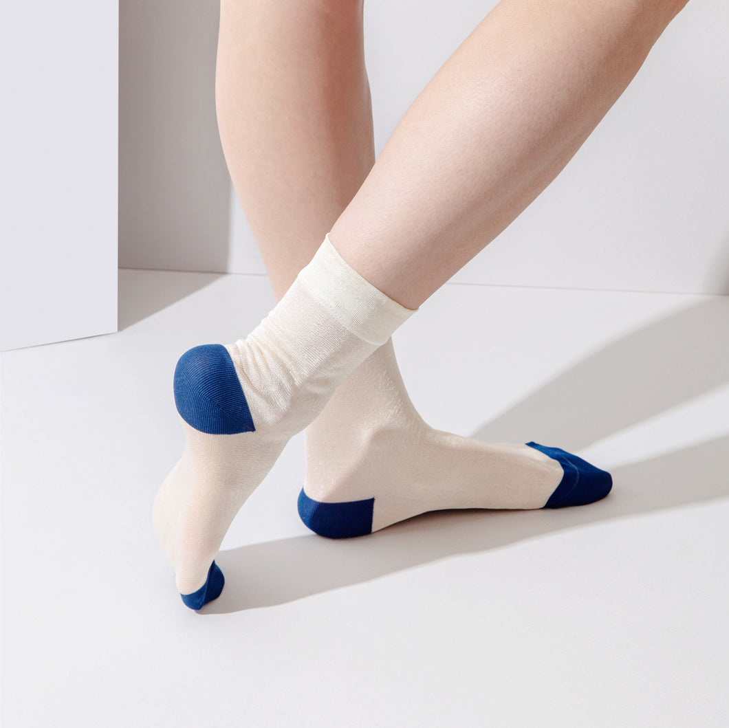 Women's Crew Socks | Transparent | Cotton | 6-pack | MoSocks