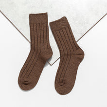 Load image into Gallery viewer, Women&#39;s Crew Socks | Ribbed Winter Socks | Cotton | Multi-pack | MoSocks
