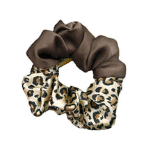 Load image into Gallery viewer, Two Tone 100% Murberry Silk Scrunchies
