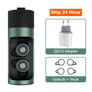 True Wireless Earbuds aptX With Qualcomm Chip Nillkin Bluetooth earphone with Mic CVC Noise Cancelling headset IPX5 Water Proof