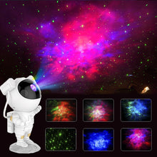 Load image into Gallery viewer, Galaxy Star Projector Starry Sky Night Light Astronaut Lamp Home Room Decor Decoration Bedroom Decorative Luminaires Gift
