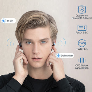 True Wireless Earbuds aptX With Qualcomm Chip Nillkin Bluetooth earphone with Mic CVC Noise Cancelling headset IPX5 Water Proof