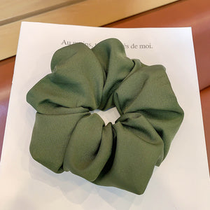 Silk Oversized Colorful Scrunchies