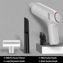 Load image into Gallery viewer, 8000Pa Wireless Car Vacuum Cleaner Cordless Handheld Auto Vacuum Home &amp; Car Dual Use Mini Vacuum Cleaner With Built-in Battrery
