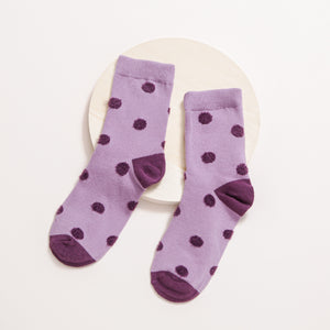 Women's Crew Socks | Polka Dot | Cotton | 5-pack | MoSocks
