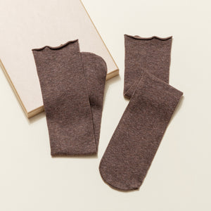 Women's Crew Socks | Solid Color | Cotton | Multi-pack | MoSocks