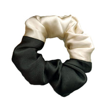 Load image into Gallery viewer, Two Tone 100% Murberry Silk Scrunchies
