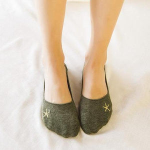 5 pair Dream Embroidery NOSHOW Socks - MoSocks