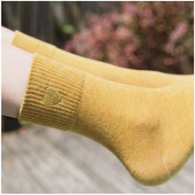 Load image into Gallery viewer, Love Embroidery Comfortable Warm Crew Socks - Fall/Winter - MoSocks
